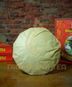 Alternative view of Phổ Nhĩ Chín Hùng Cường Tea – Bánh 357gr đặc biệt (2000)