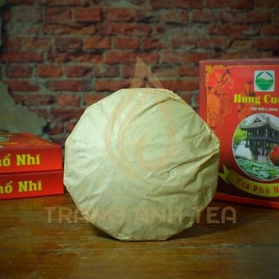 Phổ Nhĩ Chín Hùng Cường Tea – Bánh 357gr đặc biệt (2000)
